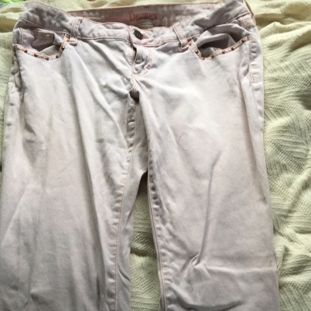 Pink jeans